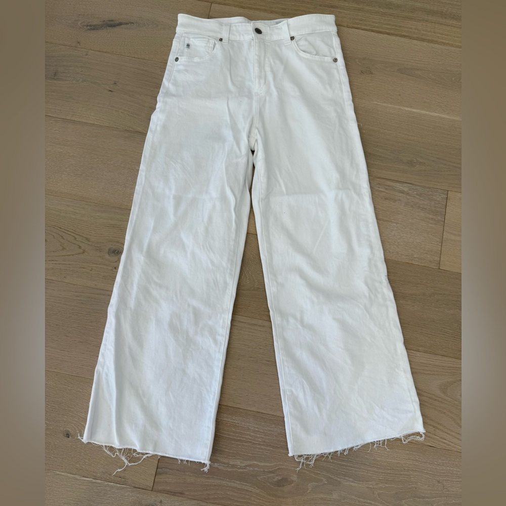 AG Saige Wide Leg Crop Jeans
